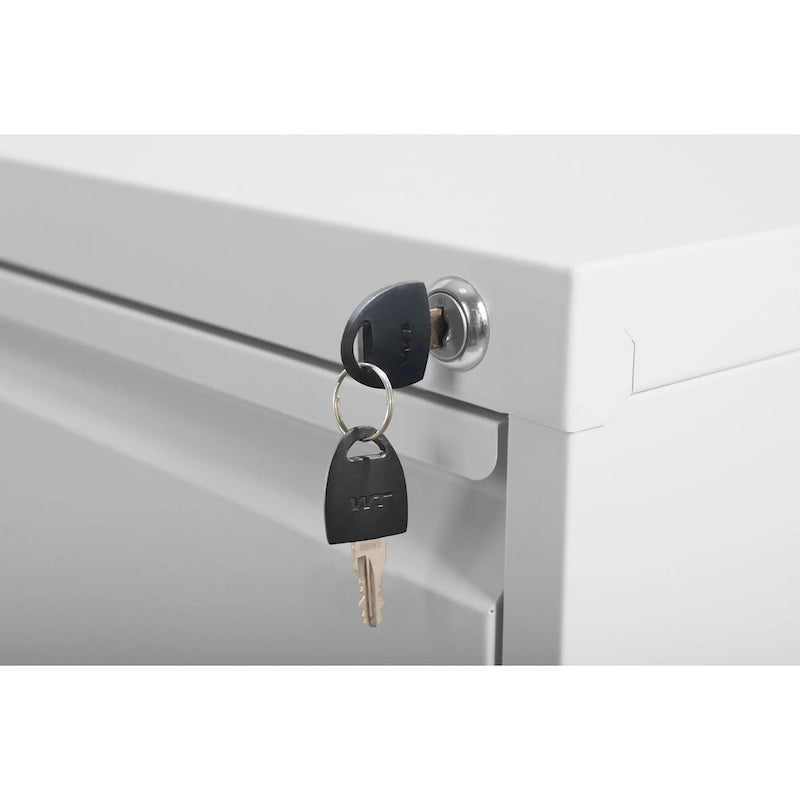 Archivador vertical metálico de 5 cajones con cerradura, archivador vertical de acero para oficina en casa para tamaño A4/legal/carta