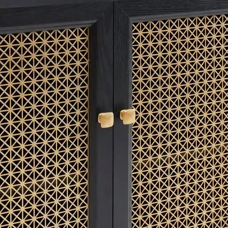 Aparador y alacena de madera de 30.8 W