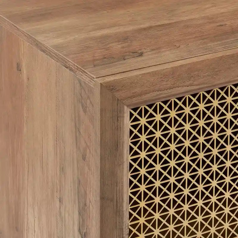 Aparador y alacena de madera de 30.8 W