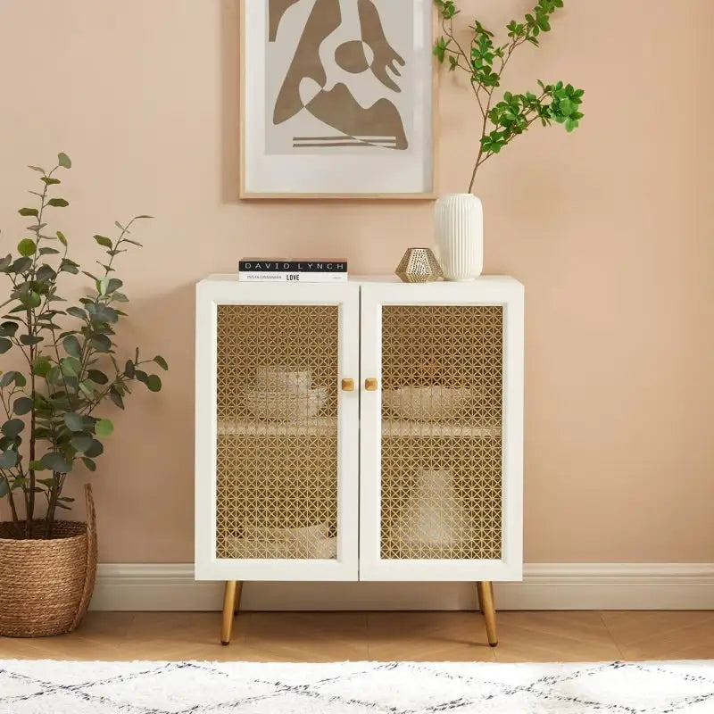 Aparador y alacena de madera de 30.8 W