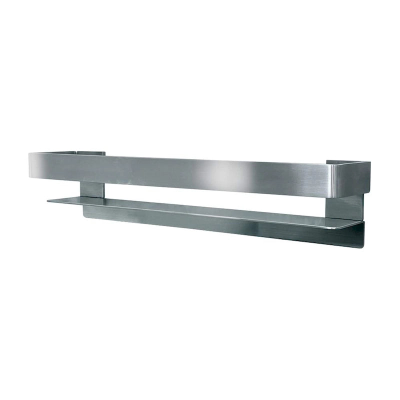 Barra de apoyo de 20 pulgadas para baño con estante de almacenamiento, 20x4x3 pulgadas