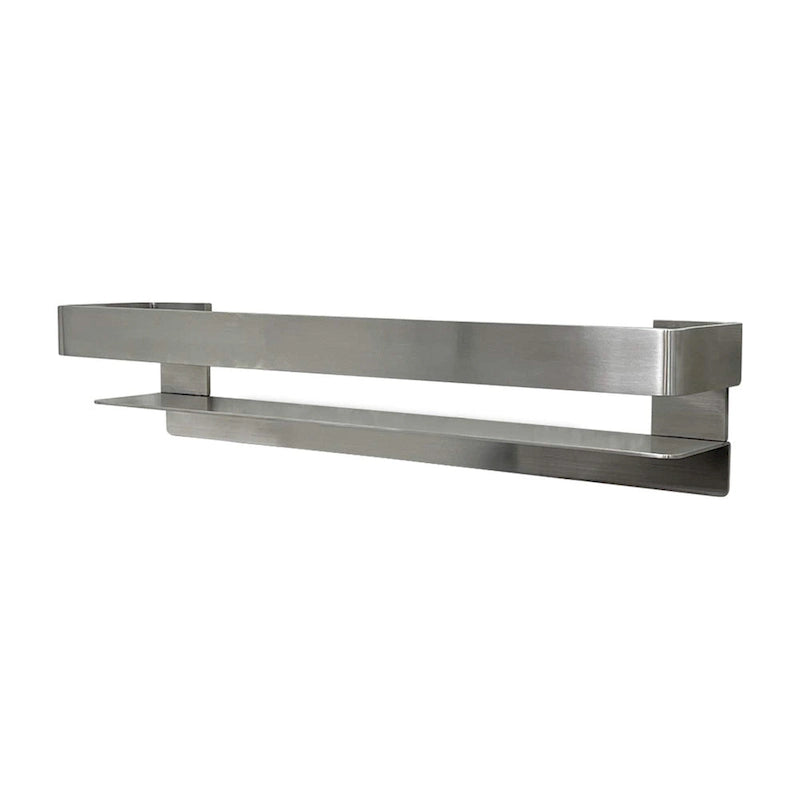 Barra de apoyo de 20 pulgadas para baño con estante de almacenamiento, 20x4x3 pulgadas