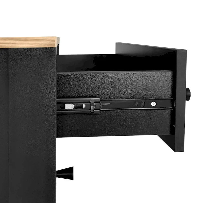 Zapatero de madera con diseño moderno minimalista