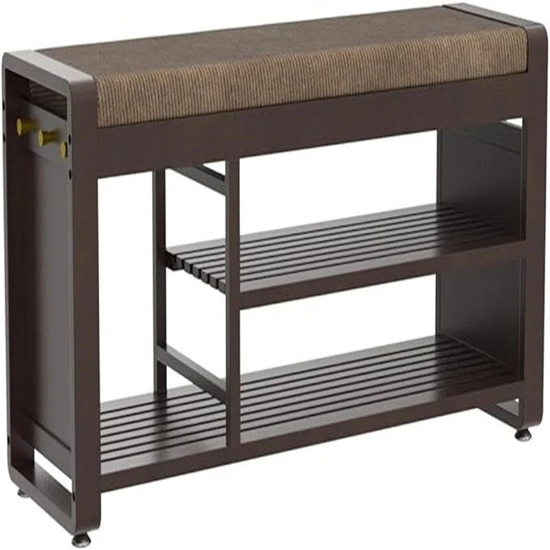 Banco zapatero de 2 niveles - 11,7D x 39W x 19,5H