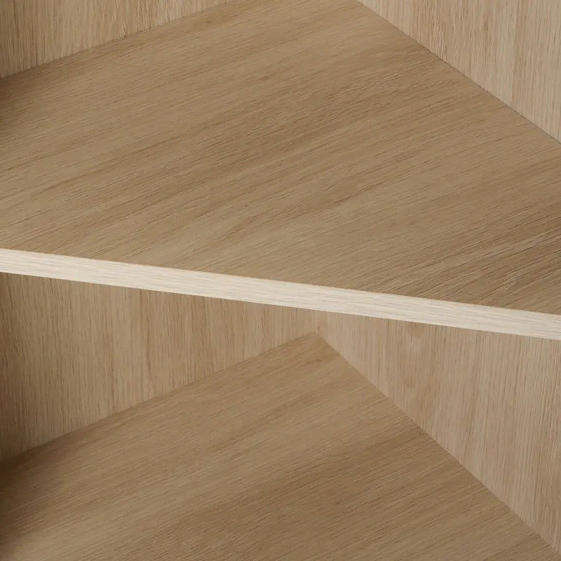 Mueble esquinero, puerta de ratán, mesas esquineras independientes para espacios pequeños, estantería esquinera para sala de estar