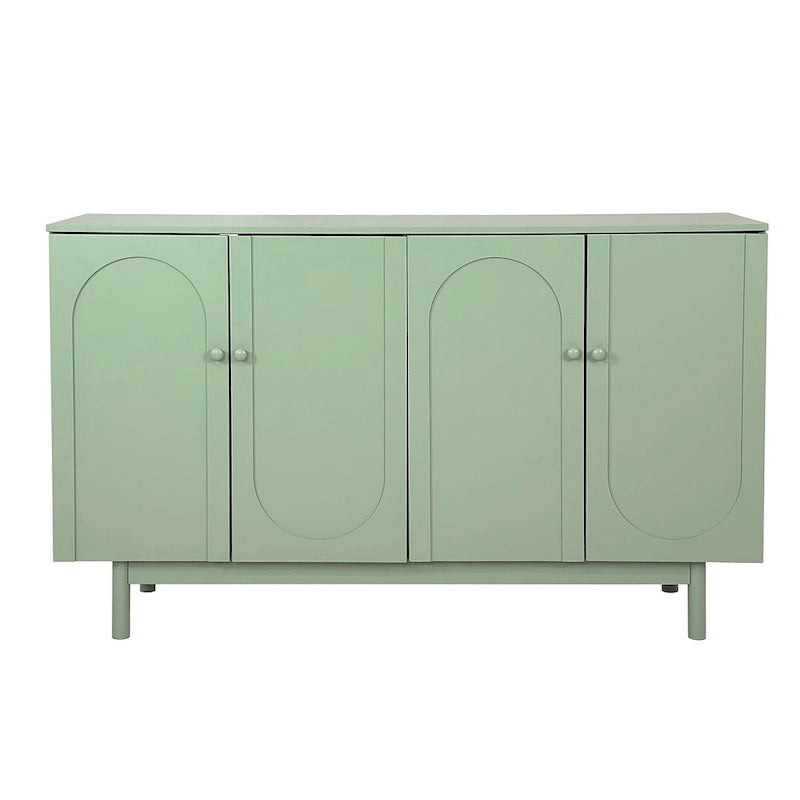 Aparador/Mueble de Almacenamiento Intaglio de 4 Puertas