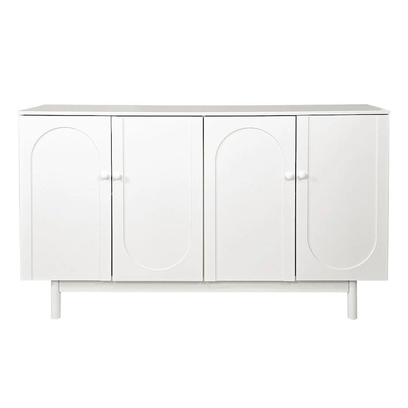 Aparador/Mueble de Almacenamiento Intaglio de 4 Puertas