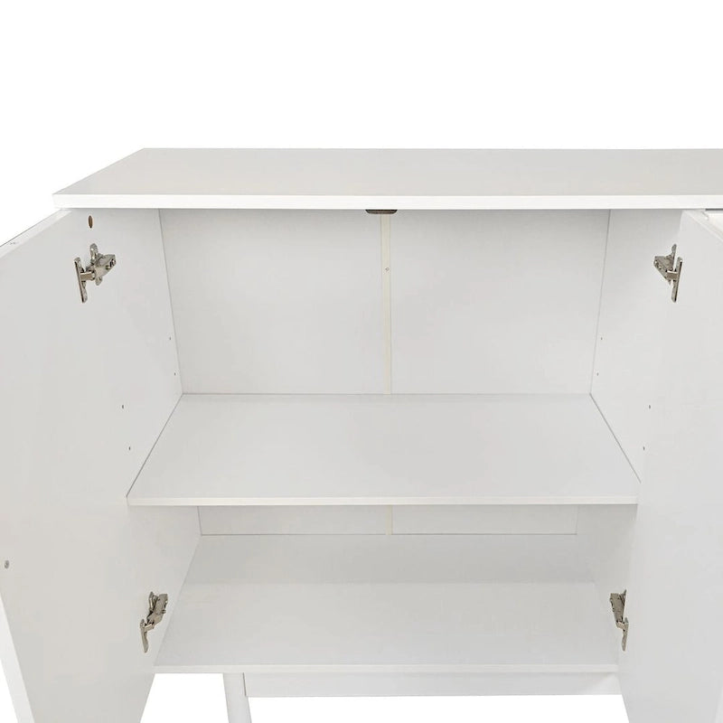 Aparador/Mueble de Almacenamiento Intaglio de 4 Puertas