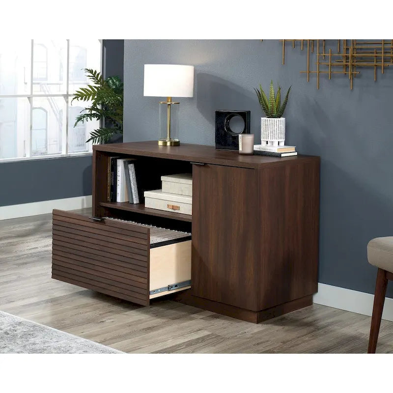 Pequeño armario de almacenamiento tipo credenza para oficina o sala de estar