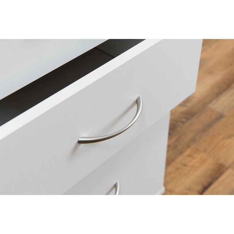 Archivador móvil con 3 cajones y ruedas giratorias - Perfecto para oficina en casa y espacio de trabajo - Cabe debajo del escritorio
