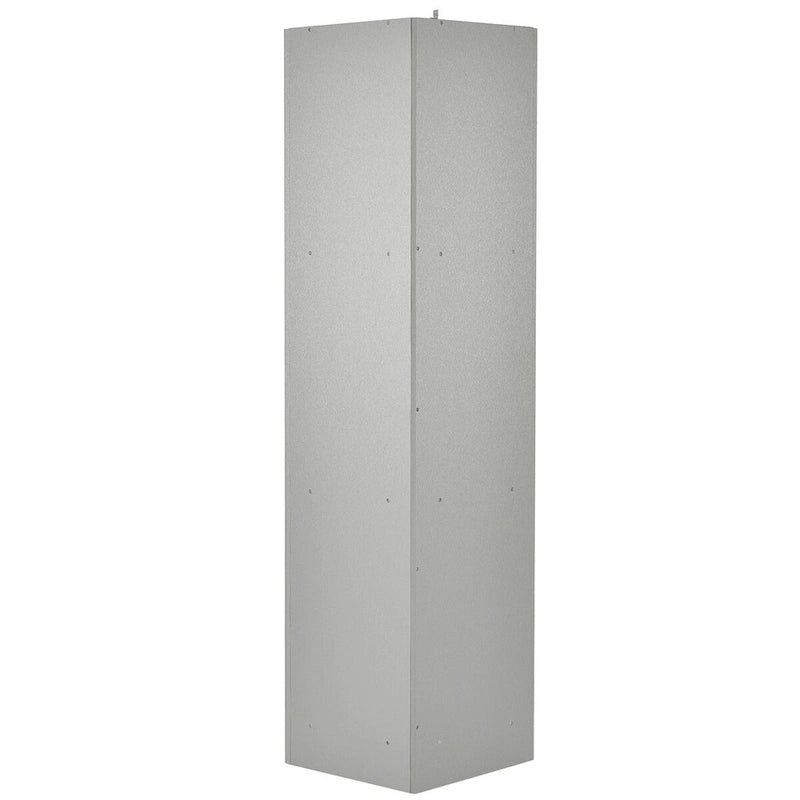 Mueble esquinero de baño con puertas y estantes ajustables