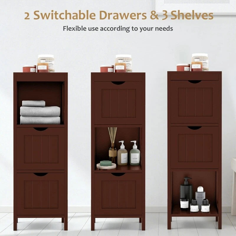 Organizadores de baño y gabinete de almacenamiento - 12D x 12W x 35H