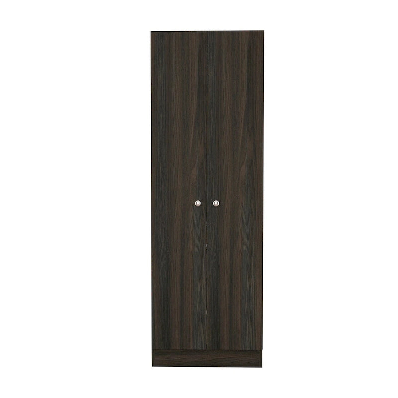 Mueble de lino independiente de 23.6 pulg. de ancho x 71.1 pulg. de alto con 5 estantes