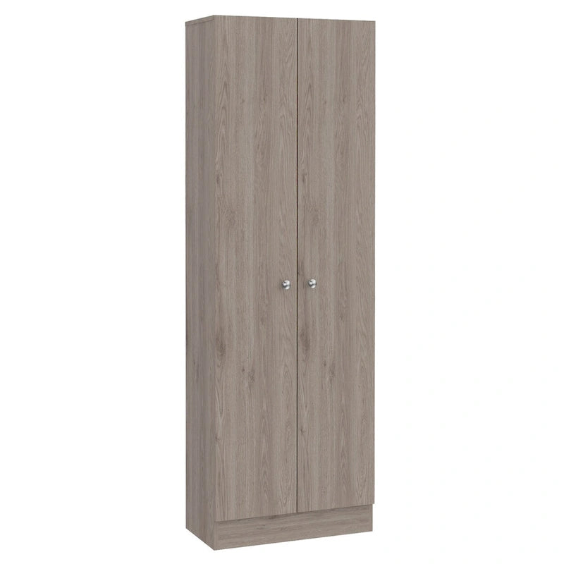 Mueble de lino independiente de 23.6 pulg. de ancho x 71.1 pulg. de alto con 5 estantes