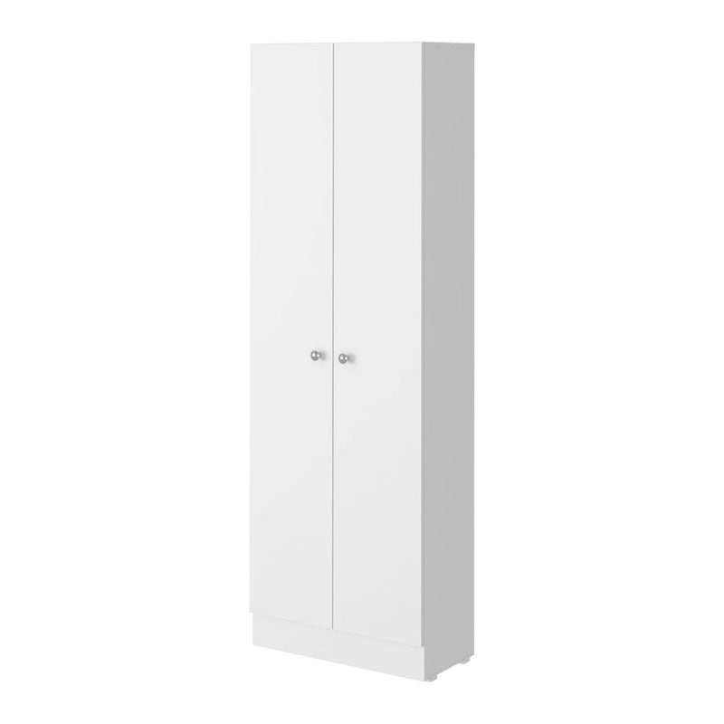 Mueble de lino independiente de 23.6 pulg. de ancho x 71.1 pulg. de alto con 5 estantes