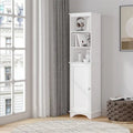Armario de almacenamiento independiente para el hogar con estantes de tres niveles - 11.8D x 15W x 59.8H